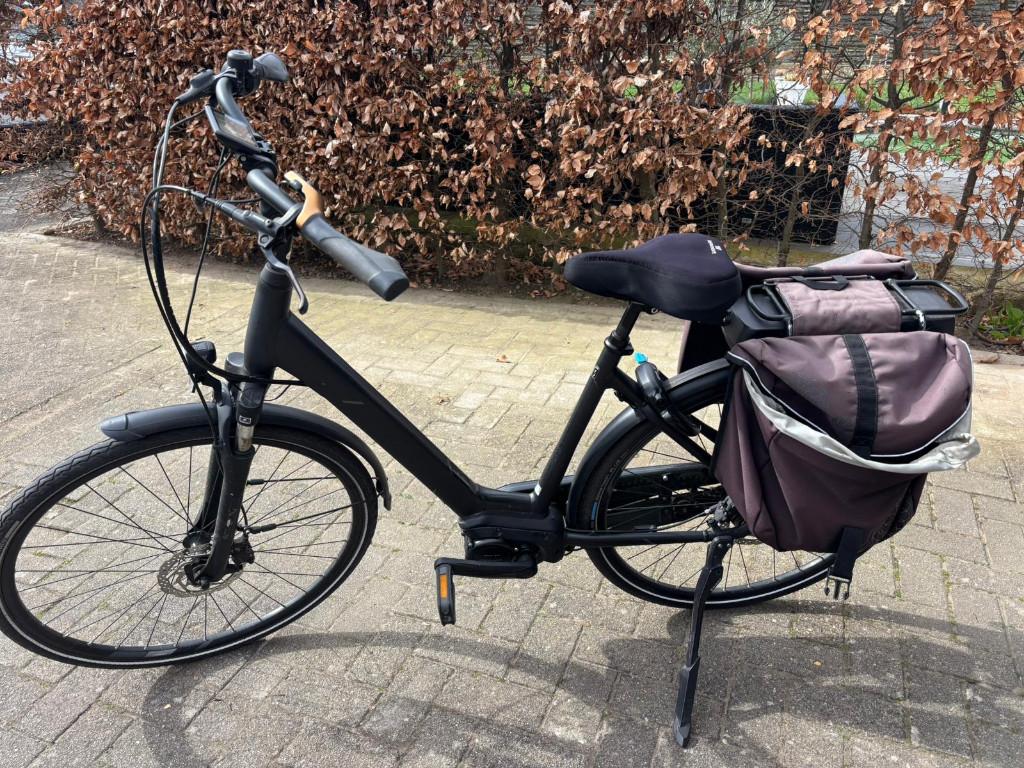Electrische fiets GIANT, Fietsen en Brommers, Elektrische fietsen, Gebruikt, Giant, 51 tot 55 cm, 50 km per accu of meer, Ophalen