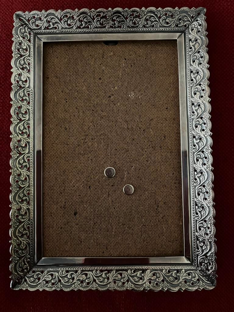 ANTIEKE VERZILVERDE FOTLIJSTEN, Ophalen, Zilver