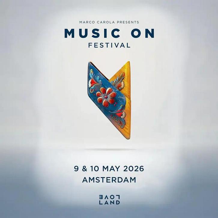 4 Tickets Music On Festival 2026 zaterdag (saturday), Tickets en Kaartjes, Evenementen en Festivals, Drie personen of meer
