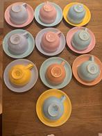 Kop en schotels california royal sphynx pastel 10 sets, Ophalen of Verzenden