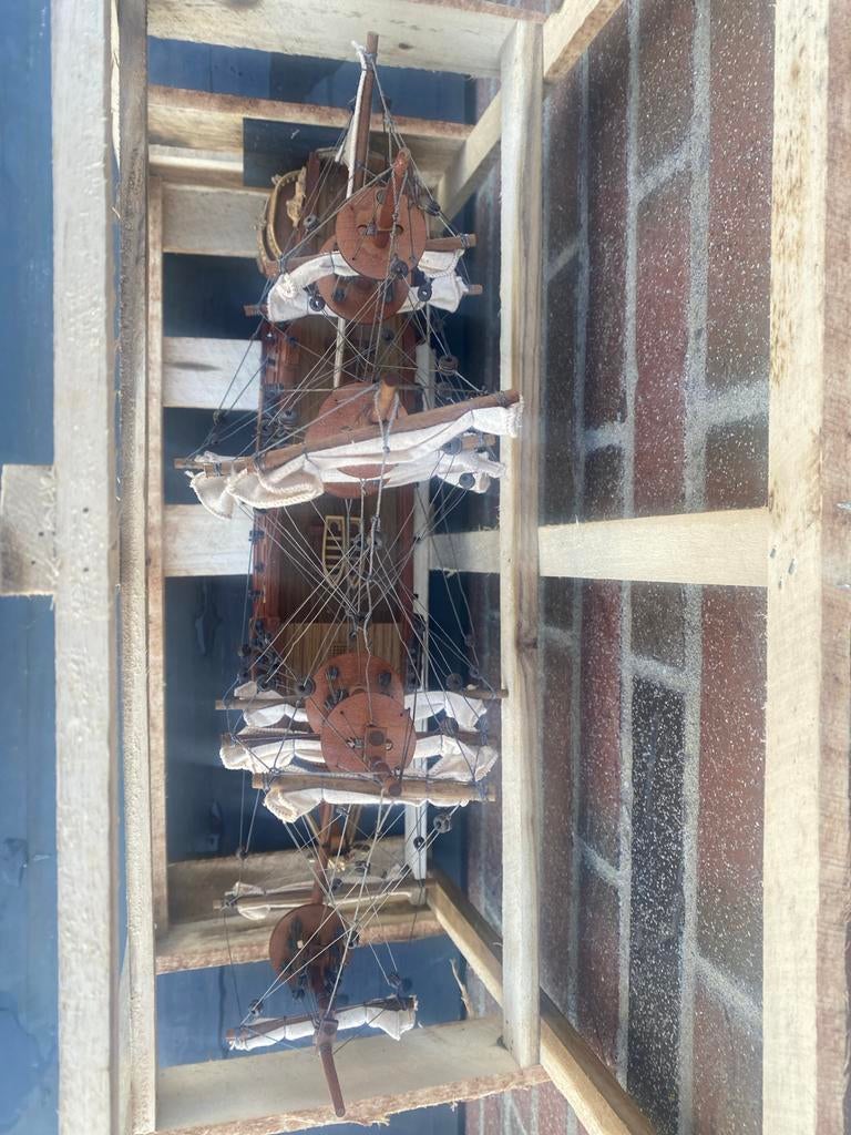 Gedetailleerd model van het schip San Felipe 1690, Ophalen of Verzenden, Zo goed als nieuw, Groter dan 1:32, Overige merken