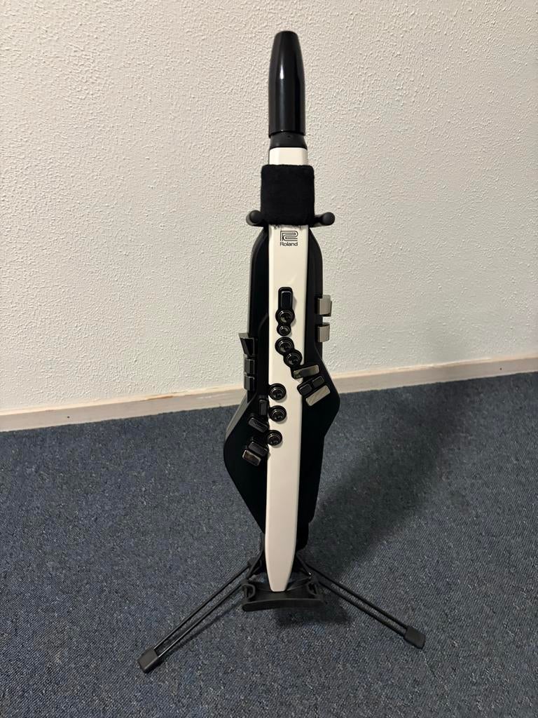 Roland Aerophone AE-20 in nieuwstaat, compleet met standaard, Ophalen of Verzenden, Zo goed als nieuw, Overige soorten, Met koffer of draagtas