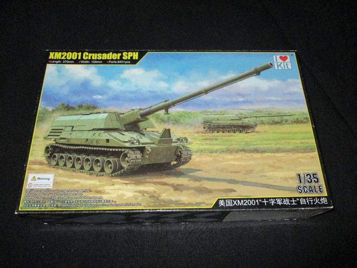 H-7,I LOVE KIT 1-35,NO,63546,XM2001 Crusader SPH, Hobby en Vrije tijd, Modelbouw | Auto's en Voertuigen, Nieuw, Overige typen
