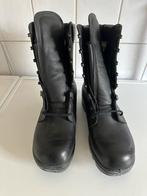 Zwarte legerkisten, Ophalen of Verzenden, Landmacht, Nederland, Kleding of Schoenen