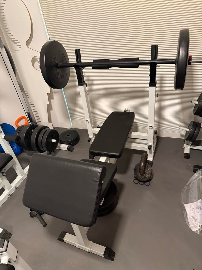 Complete Home Gym Set: Multifunctioneel & Zo Goed Als Nieuw, Ophalen of Verzenden, Zo goed als nieuw, Armen, Overige typen