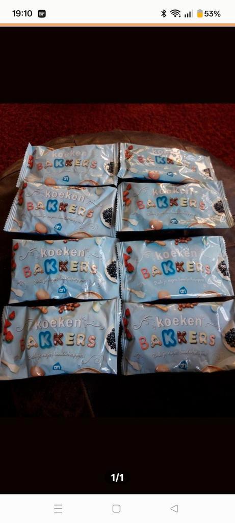 8 Koekebakkers Albert Heijn, bakvormpjes, uitsteekvormpjes., Huis en Inrichting, Keuken | Keukenbenodigdheden, Nieuw, Ophalen of Verzenden
