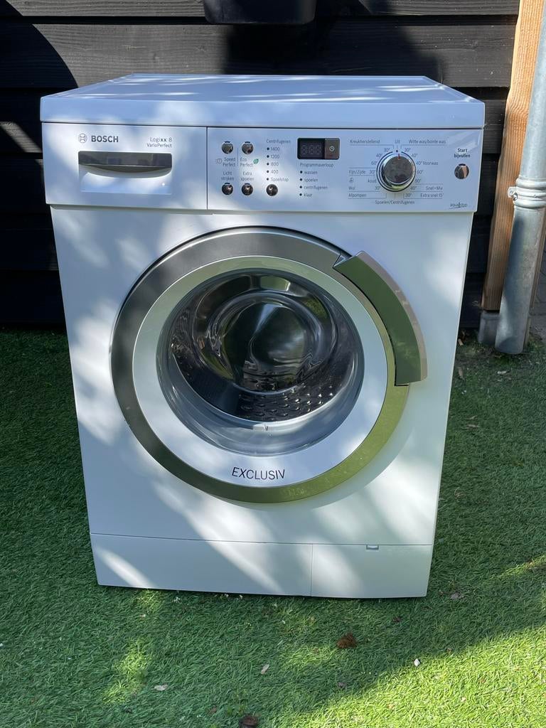 Bosch Logixx 8 VarioPerfect Wasmachine, Witgoed en Apparatuur, Wasmachines, Gebruikt, Voorlader, 8 tot 10 kg, 85 tot 90 cm, 1600 toeren of meer