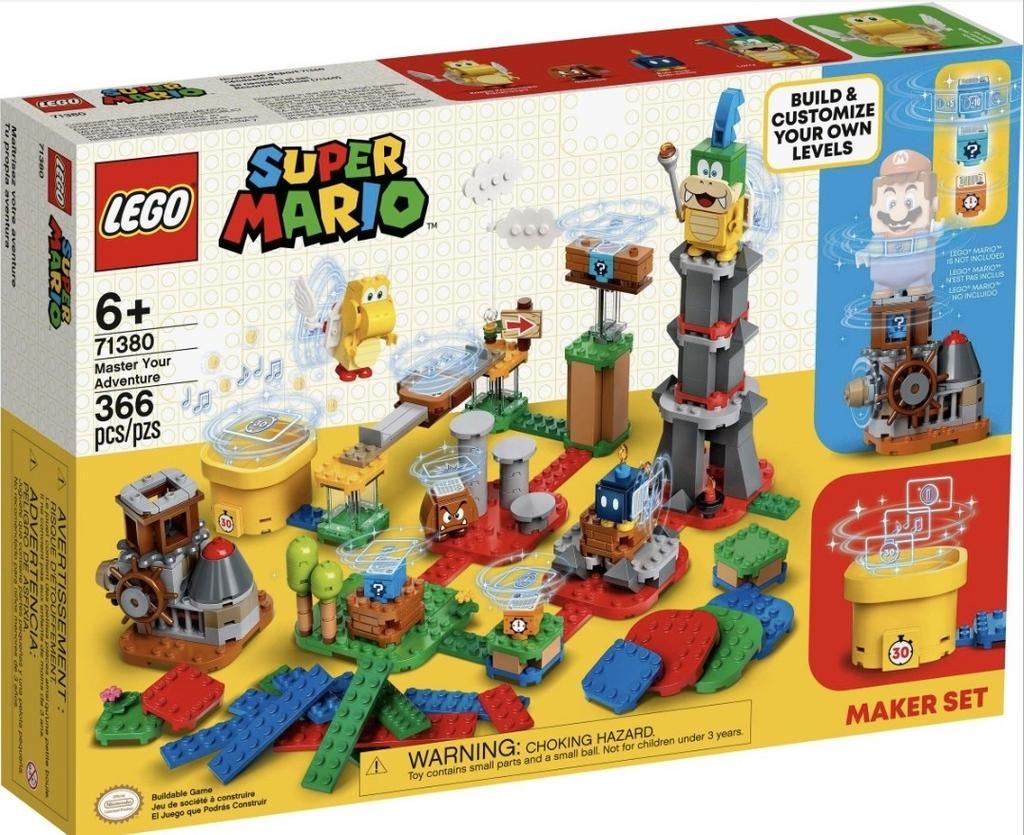 Lego Super Mario 71380 Master Your Adventure, Kinderen en Baby's, Speelgoed | Duplo en Lego, Lego, Nieuw, Ophalen of Verzenden