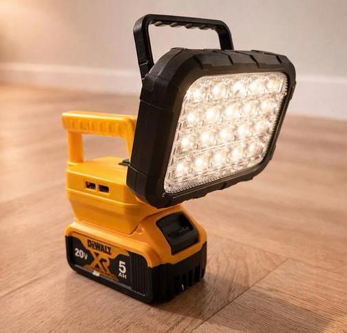Krachtige 90W ledlamp – voor DeWalt 18/20V compatibel –35LED, Ophalen of Verzenden, Nieuw