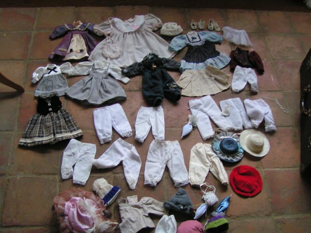 partij poppenkleertjes nr RR 85, Verzenden, Gebruikt, Overige typen