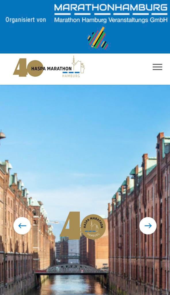 Startbewijs Hamburg marathon, Overige typen, Nieuw, Hardlopen, Ophalen