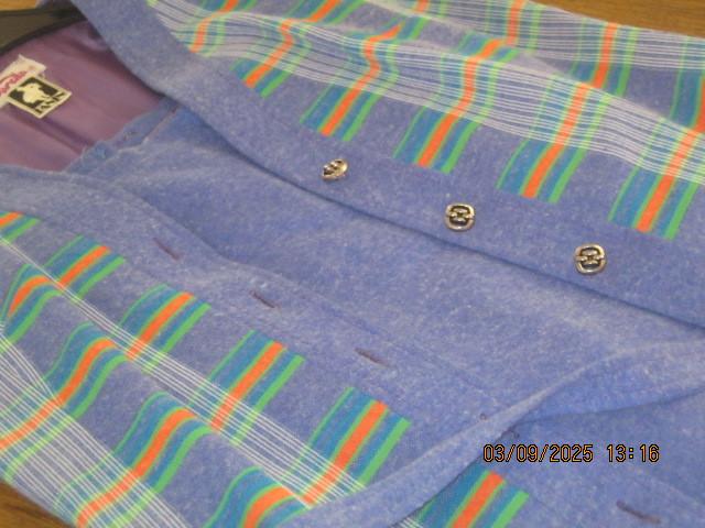 Complet rok / vest mt 38 merk Sarella, Maat 38/40 (M), Kostuum of Pak, Paars, Ophalen of Verzenden