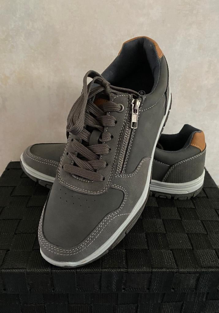 nieuwe veterschoenen met rits, Kleding | Heren, Schoenen, Overige kleuren, Nieuw, Ophalen of Verzenden, Sneakers of Gympen