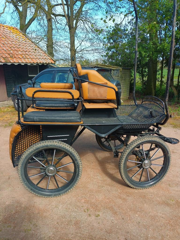 Te koop, Dieren en Toebehoren, Rijtuigen en Koetsen, Gebruikt, Marathonwagen, Paard of Pony