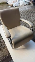 Design  fauteuil, Huis en Inrichting, Fauteuils, Ophalen, Zo goed als nieuw, 50 tot 75 cm, Leer