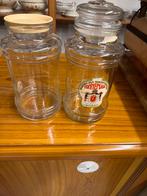 Vintage Glazen Snoeppotten - TonNema Sneek, Ophalen