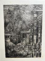 Marius Bauer - ets Sacred river - 1894 - nr 40/100, Verzenden