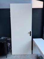 Binnendeur met zwart deurbeslag - 96x232cm, Ophalen, Gebruikt, 80 tot 100 cm, 215 cm of meer