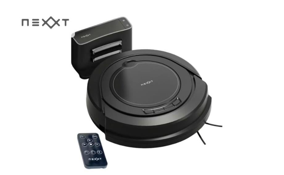 Nexxt Robotstofzuiger met dweilfunctie en afstandsbediening, Ophalen, Zo goed als nieuw, Robotstofzuiger, Minder dan 1200 watt