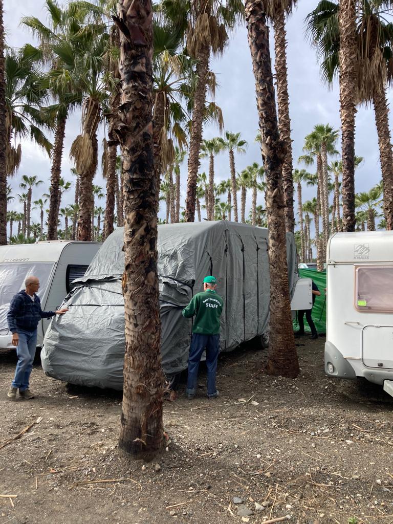 Camperhoes - Hoes voor camper, Ophalen of Verzenden, Zo goed als nieuw