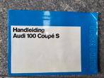 instructie boekje Audi 100 Coupé S 1971, Ophalen of Verzenden