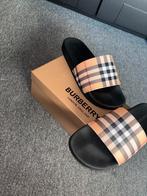 Burberry slippers, Slippers, Verzenden, Zwart, Nieuw