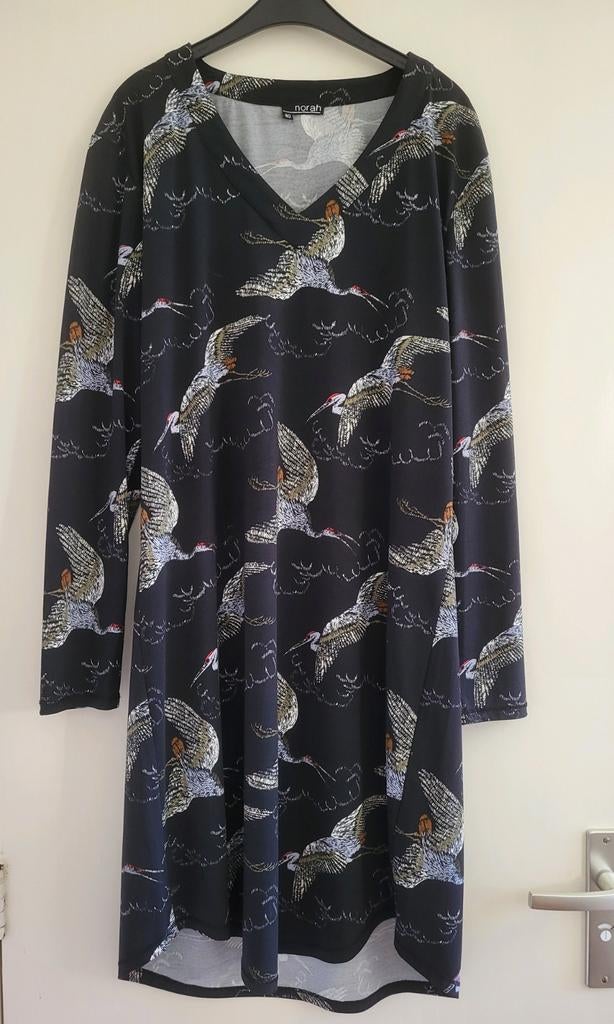 Jurk van Norah, Kleding | Dames, Maat 38/40 (M), Verzenden, Zwart, Zo goed als nieuw