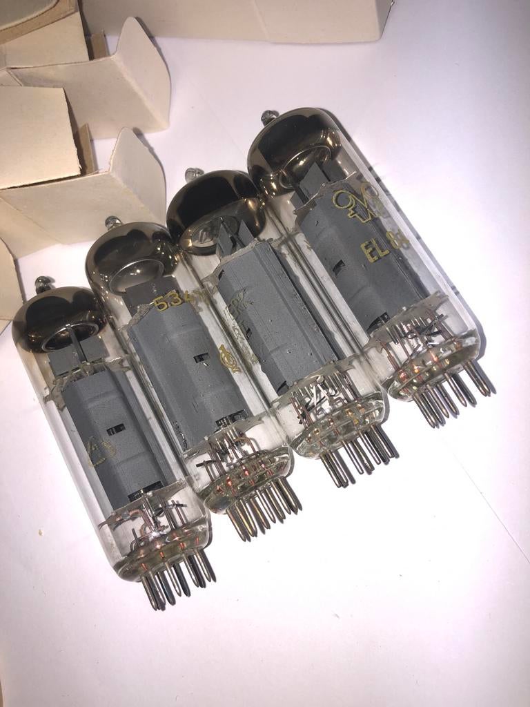 Ehrfuhrt Germany EL84 Old Stock 60/70 match set eindbuizen, Ophalen of Verzenden, Nieuw