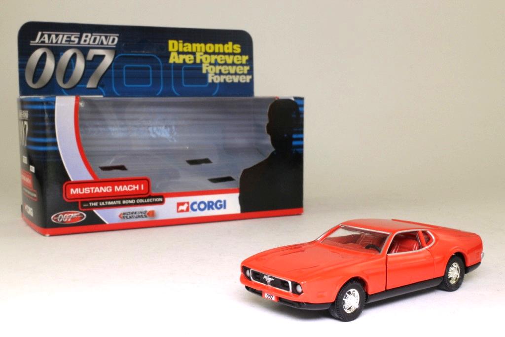 Ford Mustang Mach I James Bond Diamonds Are Forever, Ophalen of Verzenden, Nieuw, Auto, Corgi