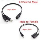 DC Voedingsplug Splitter (mèt Gratis Verzending), Verzenden, Nieuw, Minder dan 2 meter, Overige kabels