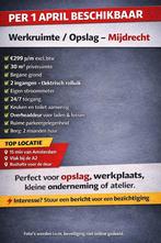 Werkruimte, Opslag te huur, Ophalen