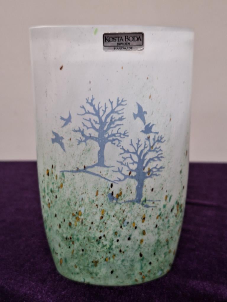 Kosta Boda Kjell Engman Oktober VaasKosta Boda Kjell Engman, Ophalen of Verzenden