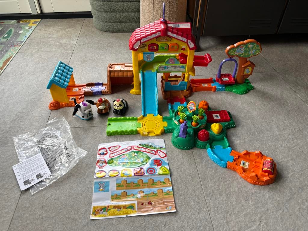 VTech Zoef Zoef Dieren Boerderij Speelset, Ophalen of Verzenden, Gebruikt