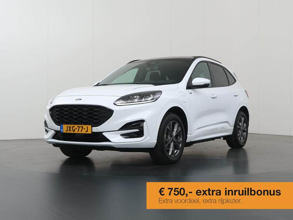 Ford Kuga 2.5 PHEV ST-Line | Panoramadak | Winterpakket | El, Auto's, Ford, Gebruikt, Euro 6, 4 cilinders, Wit