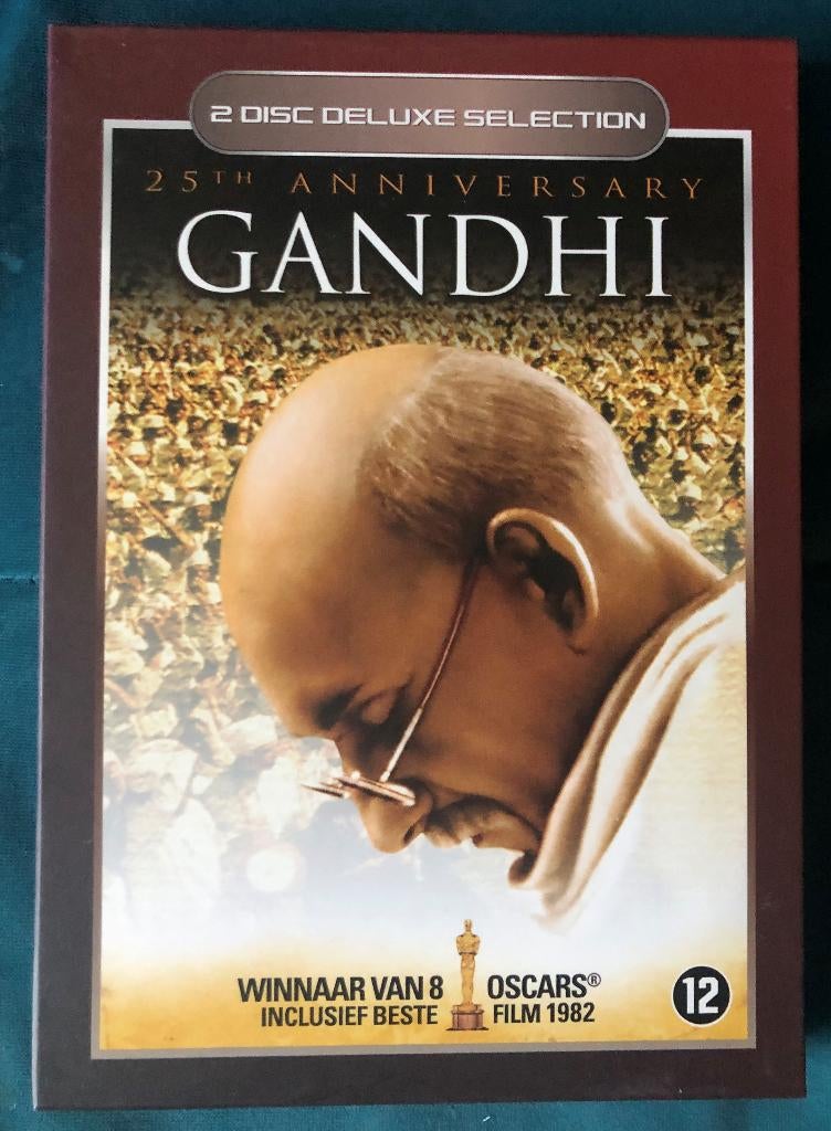 Gandhi 2 disc edition, Vanaf 12 jaar, Verzenden, Gebruikt, Waargebeurd drama