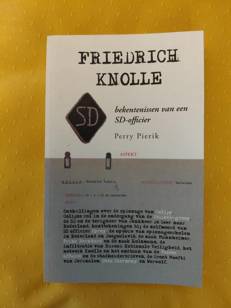 Perry Pierik - Friedrich Knolle, Boeken, Ophalen of Verzenden, Zo goed als nieuw, Perry Pierik