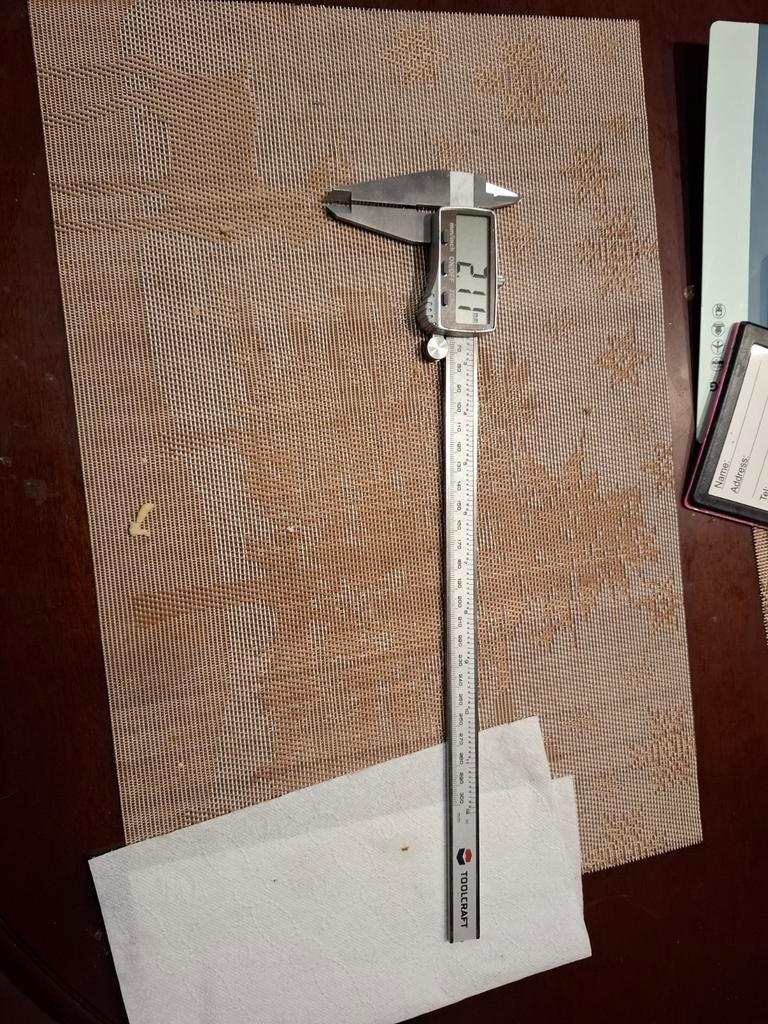 Toolcraft digitale schuifmaat 300 mm, Ophalen