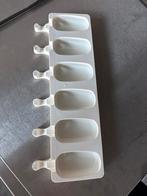 IJsjesvorm / Siliconen ijsvorm met stokjes, Ophalen, Gebruikt