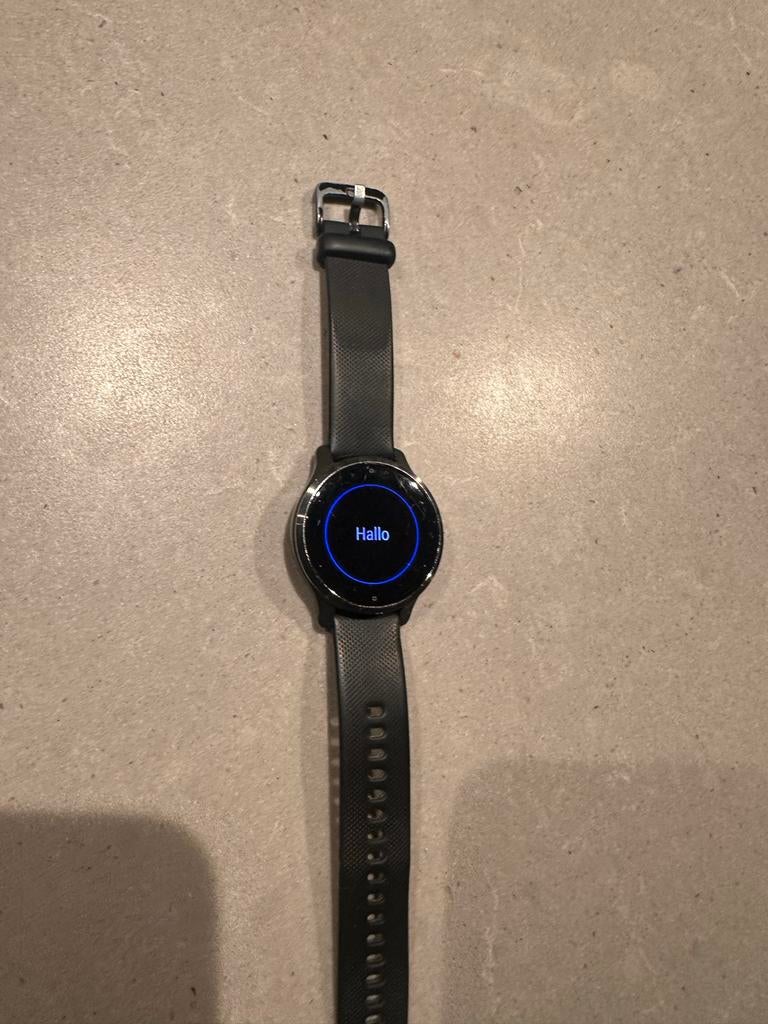 Garmin Venu 2S smartwatch, Gebruikt, Zwart, Ophalen of Verzenden, Waterdicht