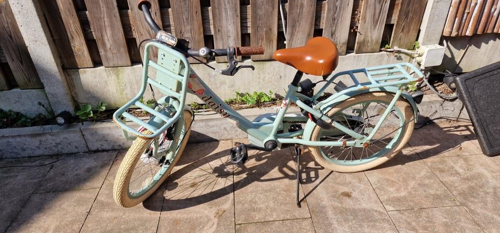 Meisjesfiets 18 inch - Daisy, Fietsen en Brommers, Fietsen | Meisjes, Ophalen, Gebruikt, 18 inch, Daisy