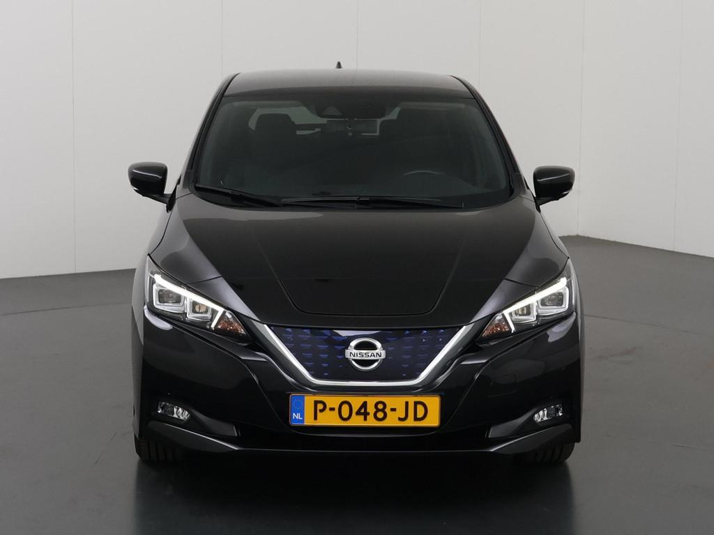 Nissan LEAF Tekna 40 kWh | SOH 94,7% | Navigatie | Bose | Le, Auto's, Gebruikt, Zwart, Leder en Stof, Zwart
