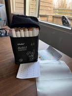 Ohuhu Honolulu B 24 Skin Tone  Alcohol Markers Brush & Fine, Ophalen, Zo goed als nieuw, Potlood of Stift