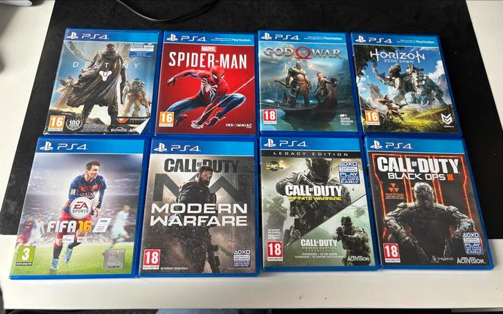PS4 Games Bundel, Spelcomputers en Games, Games | Sony PlayStation 4, Gebruikt, Overige genres, 3 spelers of meer, Vanaf 7 jaar