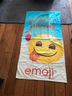 Badlaken Emoij, Ophalen of Verzenden, Zo goed als nieuw, Blauw, Handdoek