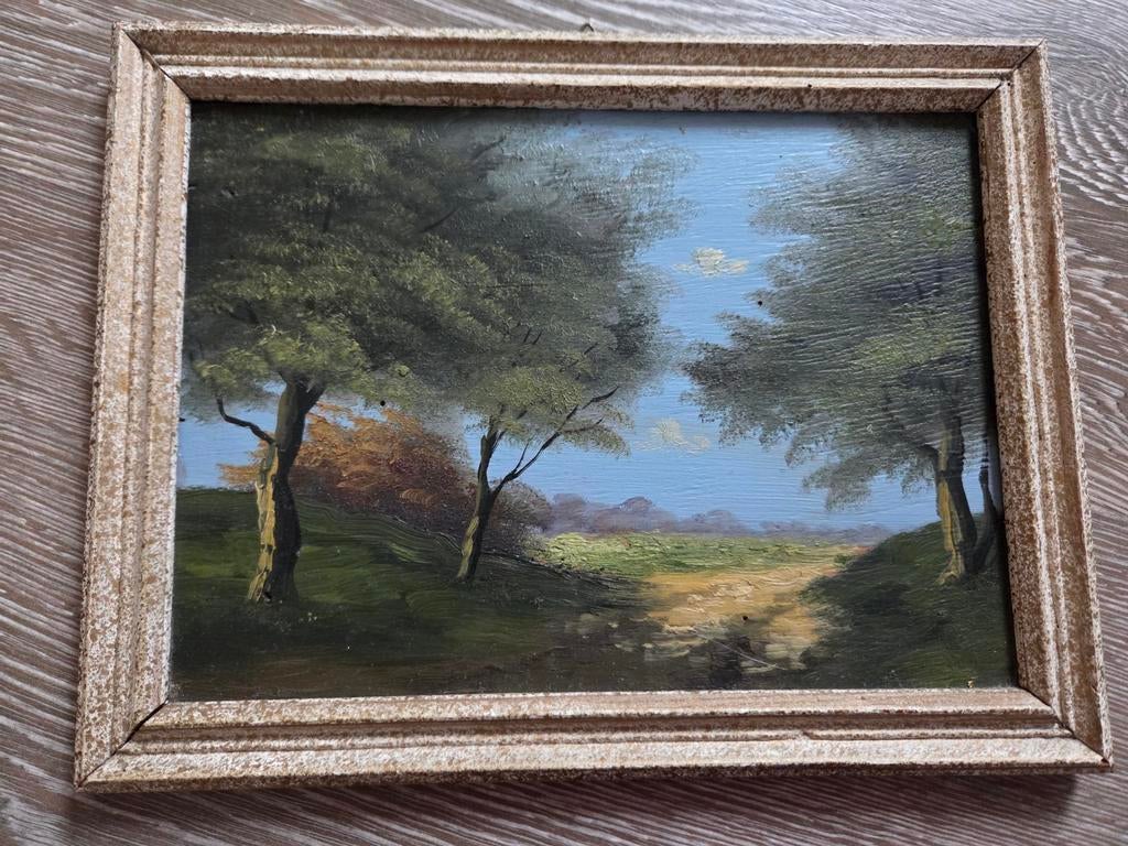 Brocant schilderij, Ophalen