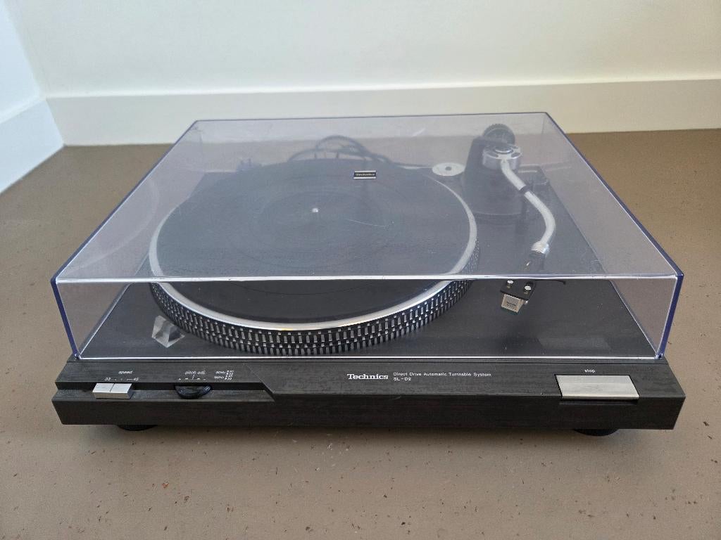 Technics SL-D2 Direct Drive vintage platenspeler, Ophalen, Gebruikt, Pitch-regelaar, Platenspeler