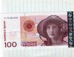 Bankbiljet:  Noorwegen, 100 Kroner, Verzenden, Overige landen, Los biljet