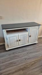 Grenen tv meubel, Ophalen