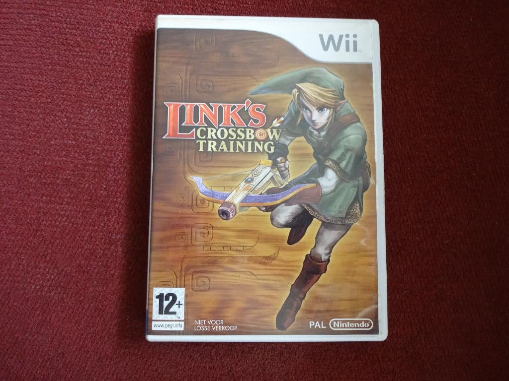 Wii Link's Crossbow Training , Nintendo Wii Game, Avontuur en Actie, Gebruikt, 1 speler, Ophalen of Verzenden