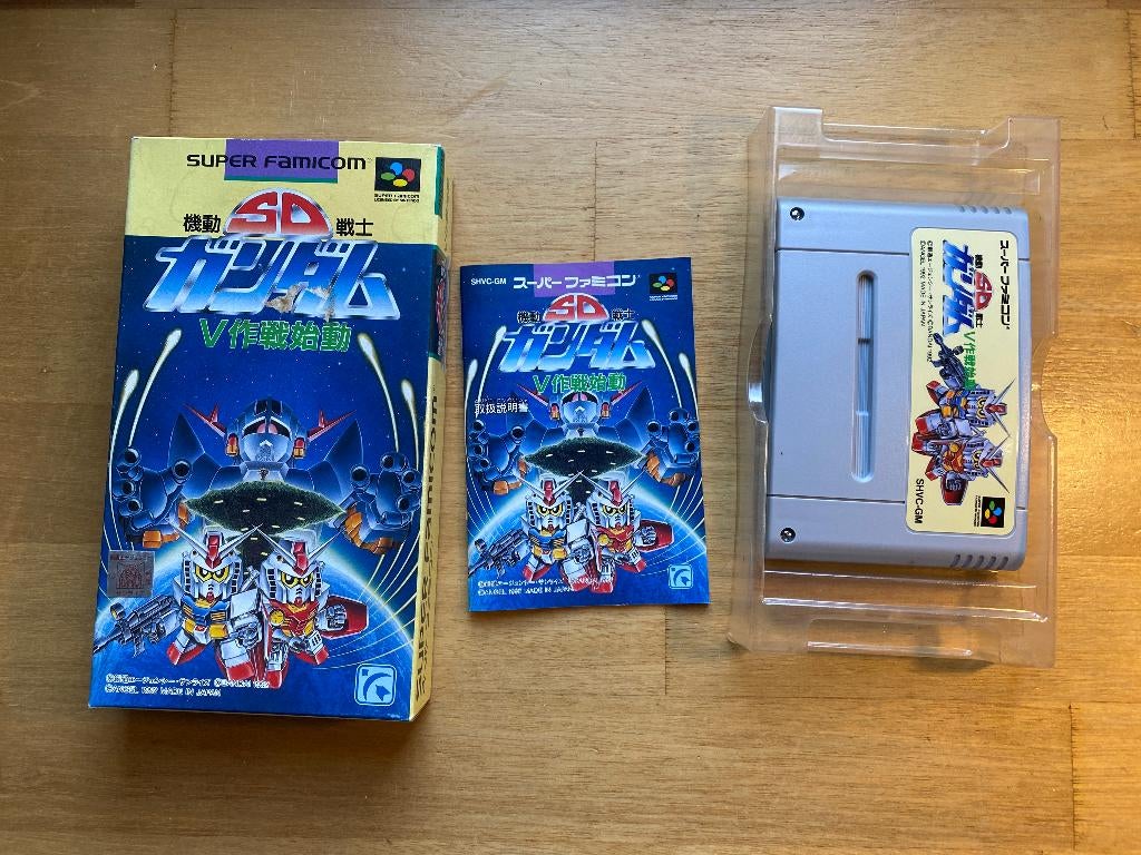 SD gundam V super famicom, Spelcomputers en Games, 1 speler, Ophalen of Verzenden, Zo goed als nieuw, Vanaf 3 jaar